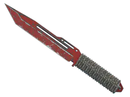 Paracord Knife | Crimson Web (Battle-Scarred) — skin CS2