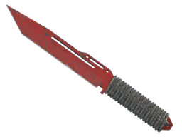 Paracord Knife | Crimson Web (Well-Worn) — skin CS2
