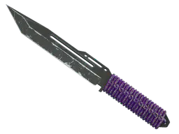 Paracord Knife | Ultraviolet (Battle-Scarred) — skin CS2