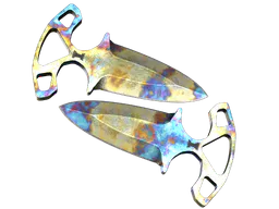 Shadow Daggers | Case Hardened (Battle-Scarred) — skin CS2