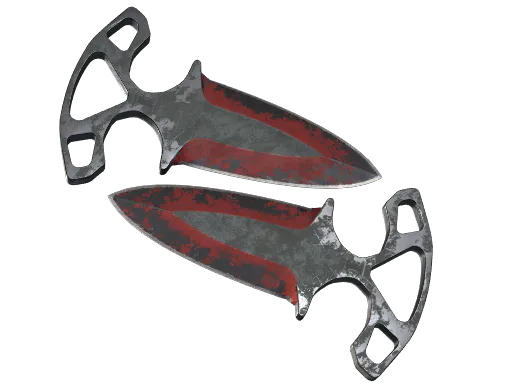 Shadow Daggers Crimson Web Battle-Scarred - Preço e onde comprar no CS2