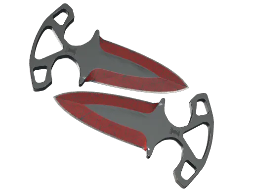 Shadow Daggers Crimson Web Well-Worn - Preço e onde comprar no CS2