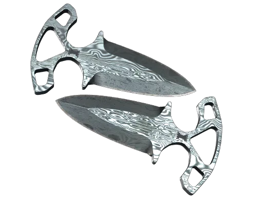 Shadow Daggers Damascus Steel Battle-Scarred - Preço e onde comprar no CS2