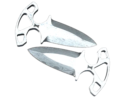 Shadow Daggers Damascus Steel Factory New - Preço e onde comprar no CS2