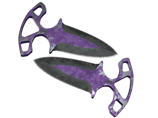 Shadow Daggers Ultraviolet Battle-Scarred - Preço e onde comprar no CS2