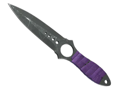 Skeleton Knife Ultraviolet Battle-Scarred - Preço e onde comprar no CS2