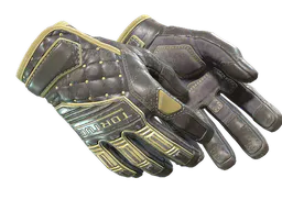Specialist Gloves | Chocolate Chesterfield (Battle-Scarred) — skin CS2