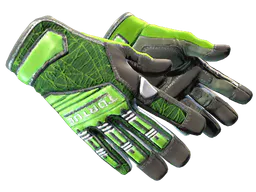 Specialist Gloves | Emerald Web (Minimal Wear) — skin CS2