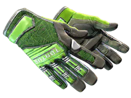 Specialist Gloves | Emerald Web (Well-Worn) — skin CS2