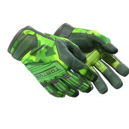 Specialist Gloves Lime Polycam Factory New - Preço e onde comprar no CS2