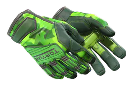 Specialist Gloves | Lime Polycam (Minimal Wear) — skin CS2