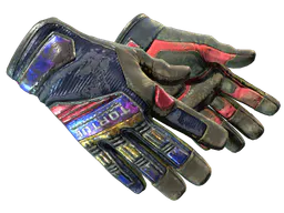 Specialist Gloves | Marble Fade (Battle-Scarred) — skin CS2