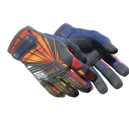 Specialist Gloves Sunburst Factory New - Preço e onde comprar no CS2