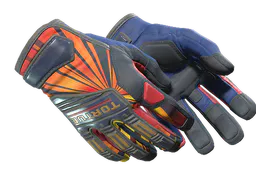 Specialist Gloves | Sunburst (Minimal Wear) — skin CS2