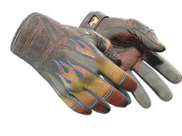 Sport Gloves | Blaze (Battle-Scarred) — skin CS2