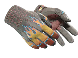 Sport Gloves | Blaze (Minimal Wear) — skin CS2