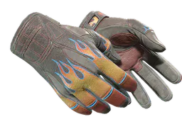 Sport Gloves | Blaze (Well-Worn) — skin CS2
