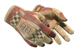 Sport Gloves | Red Racer (Battle-Scarred) — skin CS2