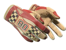 Sport Gloves | Red Racer (Minimal Wear) — skin CS2