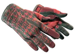 Sport Gloves | Scarlet Shamagh (Well-Worn) — skin CS2
