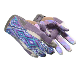 Sport Gloves Violet Beadwork Factory New - Preço e onde comprar no CS2