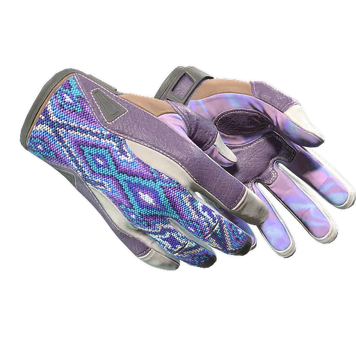 Sport Gloves Violet Beadwork Factory New - Preço e onde comprar no CS2