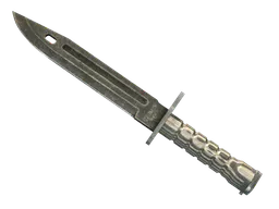 Bayonet | Black Laminate (Battle-Scarred) — skin CS2
