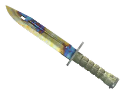 Bayonet | Case Hardened (Well-Worn) — skin CS2