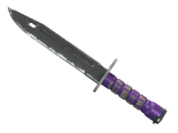 Bayonet | Ultraviolet (Well-Worn) — skin CS2