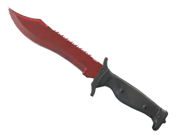 Bowie Knife | Crimson Web (Well-Worn) — skin CS2