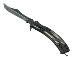 Butterfly Knife | Black Laminate (Field-Tested) — skin CS2