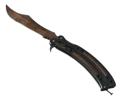 Butterfly Knife | Rust Coat (Battle-Scarred) — skin CS2