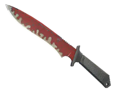 Classic Knife | Crimson Web (Battle-Scarred) — skin CS2