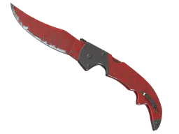 Falchion Knife | Crimson Web (Field-Tested) — skin CS2