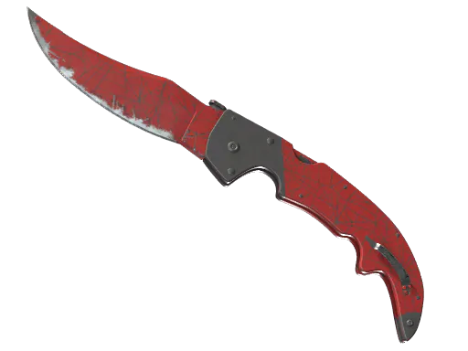 StatTrak™ Falchion Knife Crimson Web Well-Worn - Preço e onde comprar no CS2