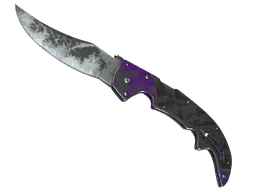 Falchion Knife | Ultraviolet (Battle-Scarred) — skin CS2