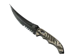 Flip Knife | Black Laminate (Minimal Wear) — skin CS2