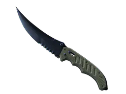 Flip Knife | Blue Steel (Battle-Scarred) — skin CS2