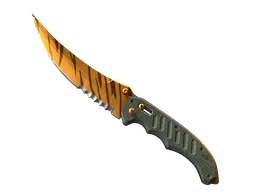 Flip Knife | Tiger Tooth (Factory New) — skin CS2
