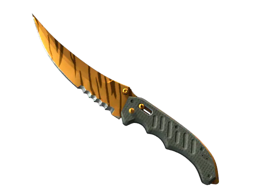 StatTrak™ Flip Knife Tiger Tooth Minimal Wear - Preço e onde comprar no CS2