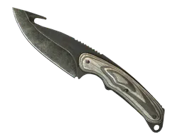 Gut Knife | Black Laminate (Battle-Scarred) — skin CS2