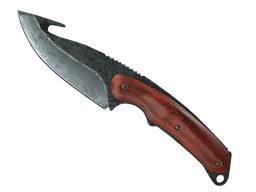 Gut Knife | Damascus Steel (Battle-Scarred) — skin CS2