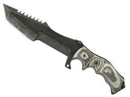 Huntsman Knife | Black Laminate (Battle-Scarred) — skin CS2