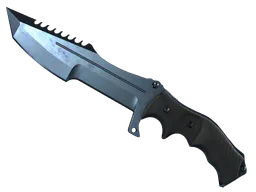Huntsman Knife | Blue Steel (Well-Worn) — skin CS2