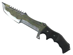 Huntsman Knife | Safari Mesh (Battle-Scarred) — skin CS2