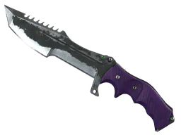 Huntsman Knife | Ultraviolet (Battle-Scarred) — skin CS2