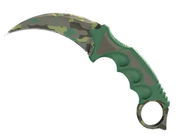 Karambit | Boreal Forest (Factory New) — skin CS2