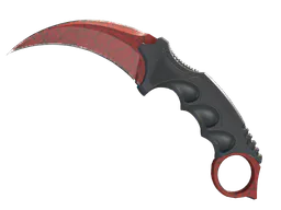 Karambit | Crimson Web (Factory New) — skin CS2