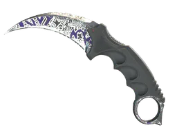 Karambit | Freehand (Battle-Scarred) — skin CS2