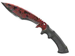 Kukri Knife | Crimson Web (Battle-Scarred) — skin CS2